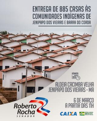 cartaz entrega casas