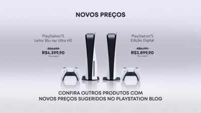 Games: PS5 tem preço reduzido no Brasil