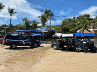 Jovem é preso com arma de fogo na Praia do Meio em São Luís