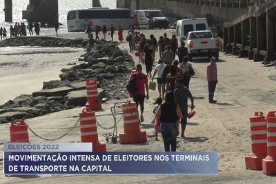 Eleições movimentam terminais de transporte de São Luís