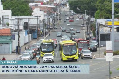 Rodoviários realizam paralisação de advertência nesta quinta (19) em São Luís