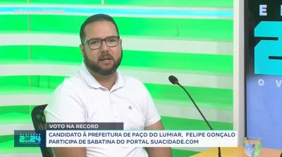 Eleições 2024: SuaCidade entrevista candidato à prefeitura de Paço do Lumiar, Filipe Gonçalo (Mobiliza)