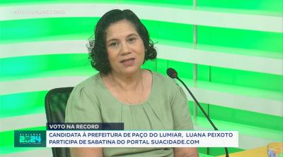 Eleições 2024: SuaCidade entrevista candidata a prefeita de Paço do Lumiar, Luana Peixoto (DC)