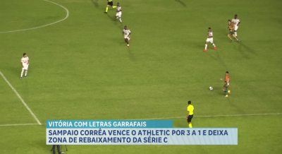 Sampaio Corrêa vence o Athletic por 3 a 1 