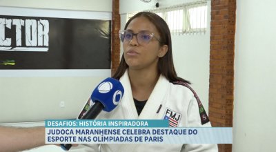 Judoca maranhense celebra destaque do esporte nas Olímpiadas de Paris