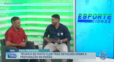 Esporte Cidade: técnico do Moto Club Pedro Iarley fala sobre preparação do papão 